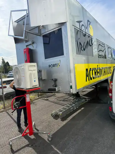 Intervention Tour de France